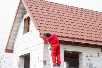 installation of a roof