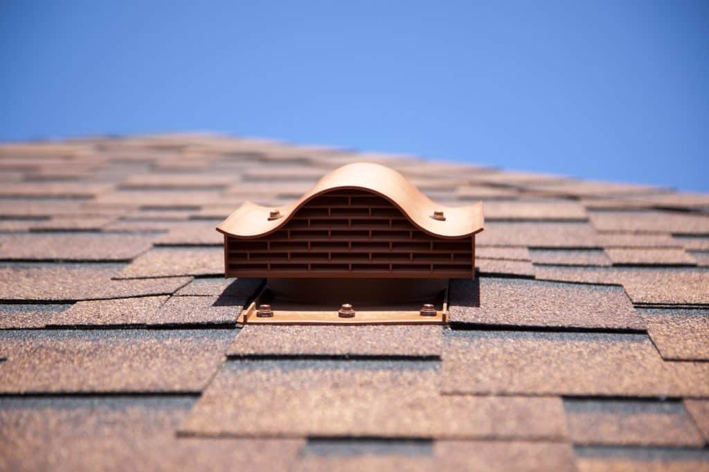 Shingles on the roof
