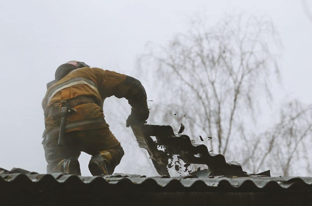 asbestos roof safety